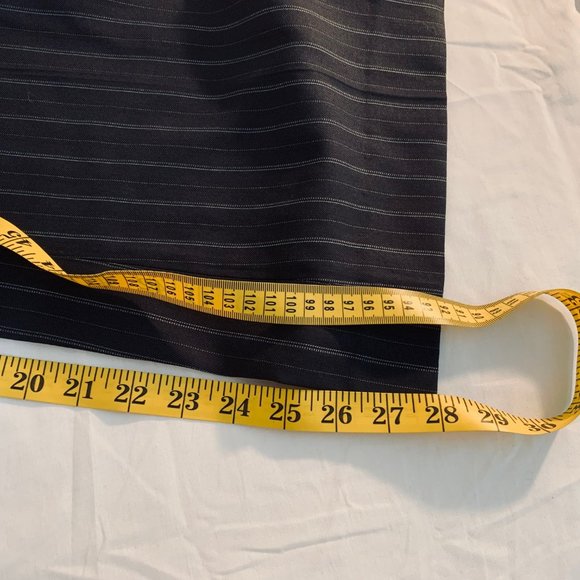 New Generation The Day's Black and White Pinstripe Wide Leg Pants - Picture 12 of 12